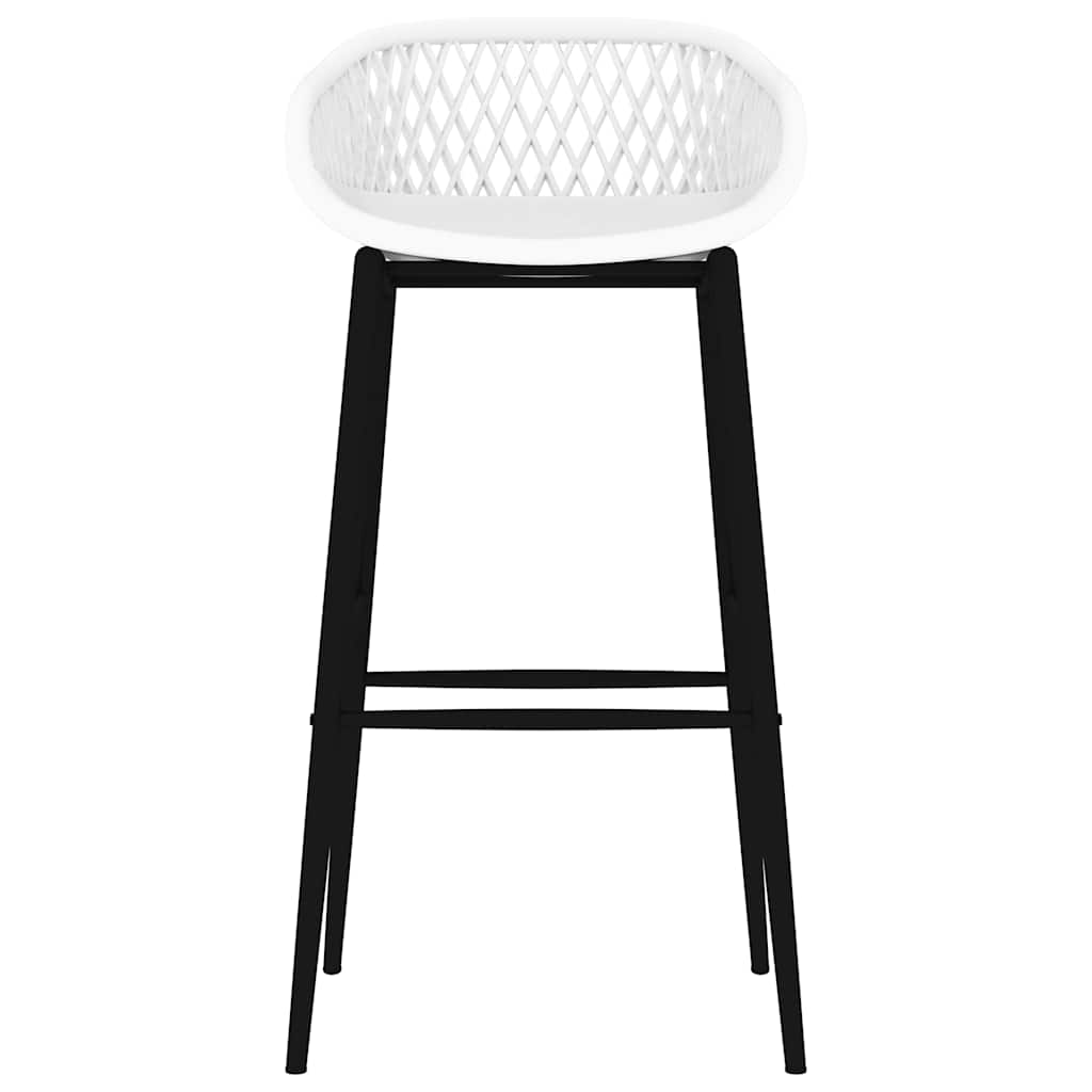 Vidaxl barstoelen 4 st wit