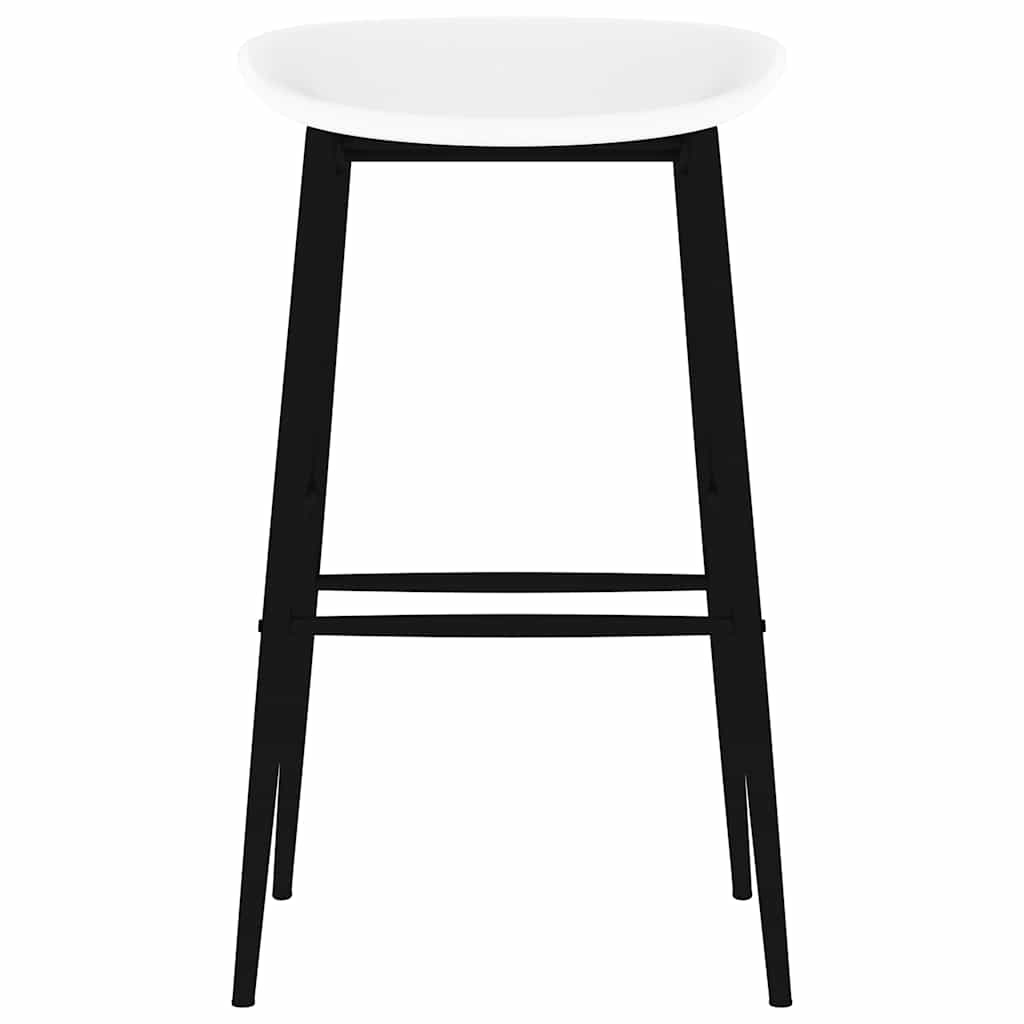 Vidaxl barstoelen 4 st wit