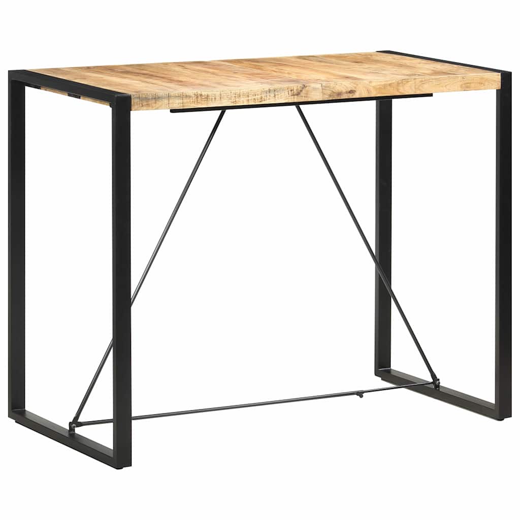 Vidaxl bartafel 140x70x110 cm massief mangohout