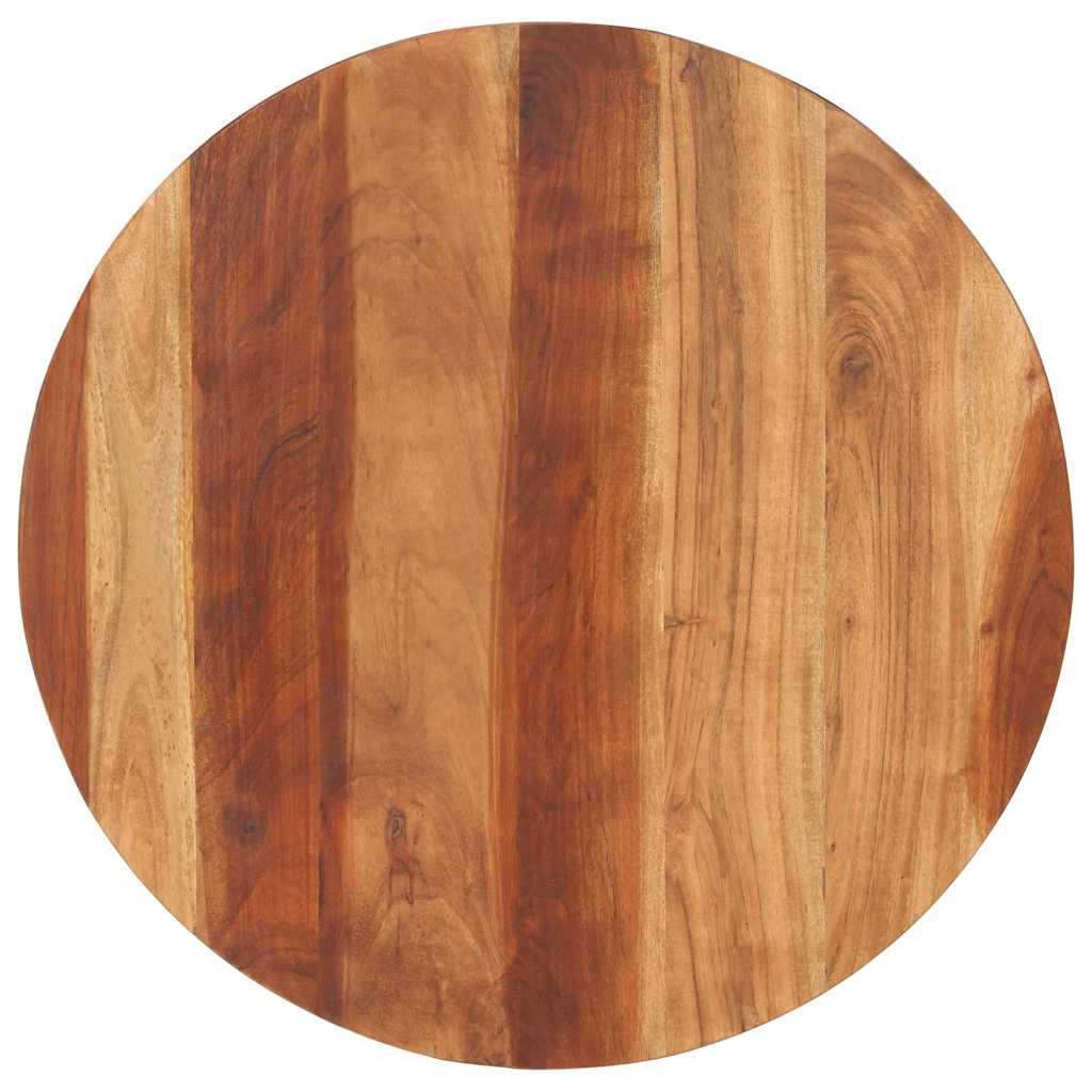 Vidaxl tafelblad rond 15-16 mm 70 cm massief acaciahout