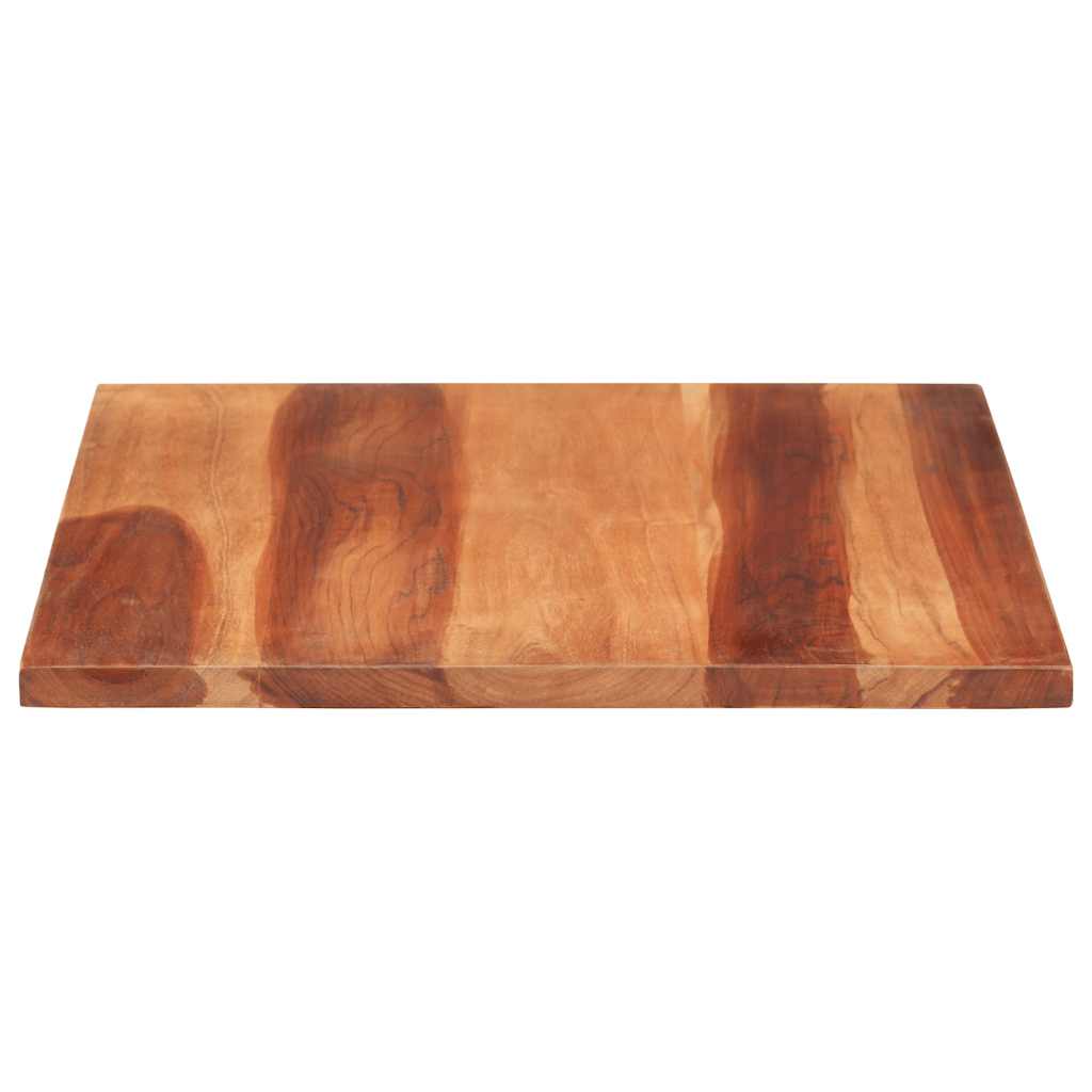 Vidaxl tafelblad 25-27 mm 60x80 cm massief acaciahout