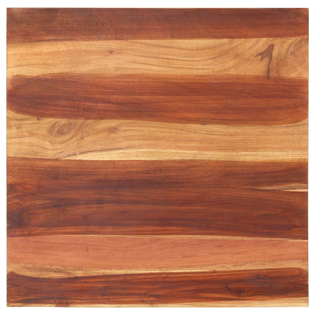 Vidaxl tafelblad 25-27 mm 70x70 cm massief acaciahout