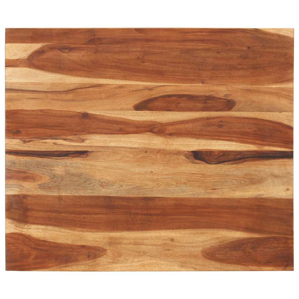 Vidaxl tafelblad 25-27 mm 70x80 cm massief acaciahout