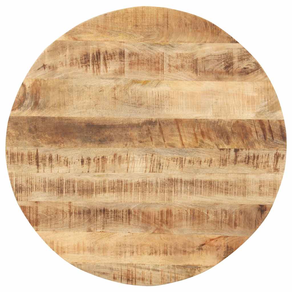 Vidaxl tafelblad rond 15-16 mm 80 cm massief mangohout