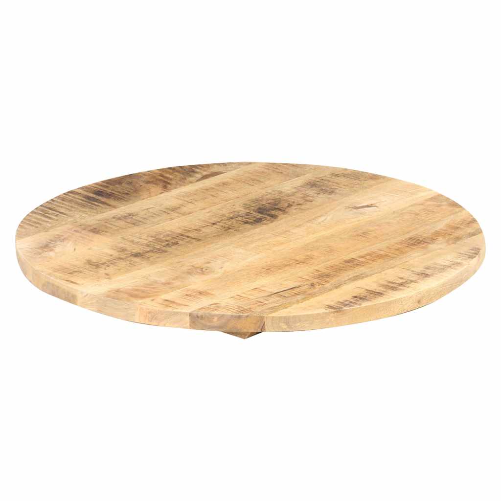 Vidaxl tafelblad rond 25-27 mm 40 cm massief mangohout