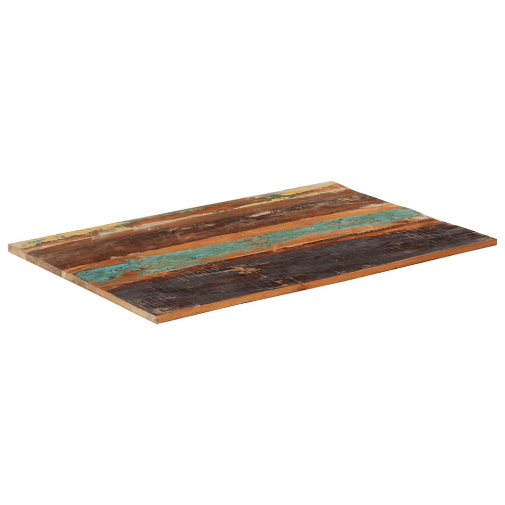Vidaxl tafelblad rechthoekig 15-16 mm 60x90 cm massief gerecycled hout