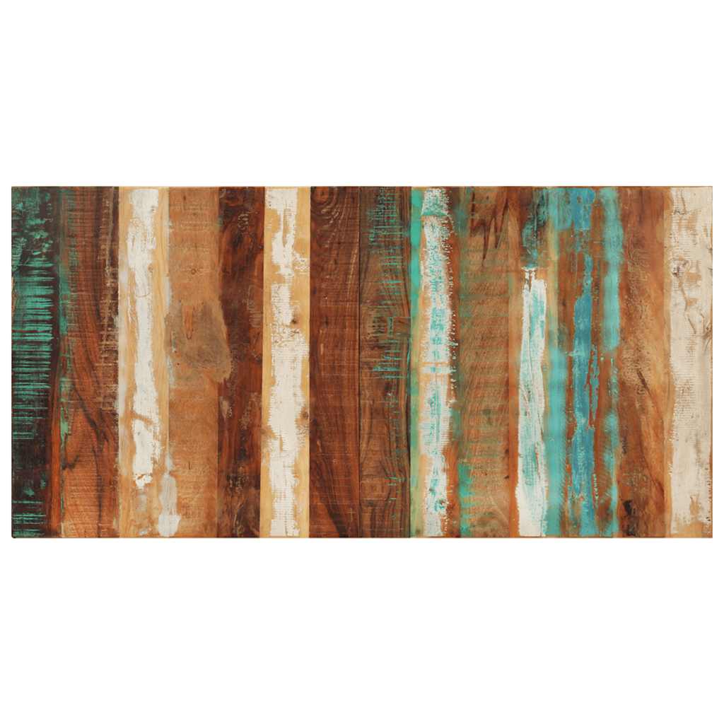 Vidaxl tafelblad rechthoekig 25-27mm 60x120 cm massief gerecycled hout