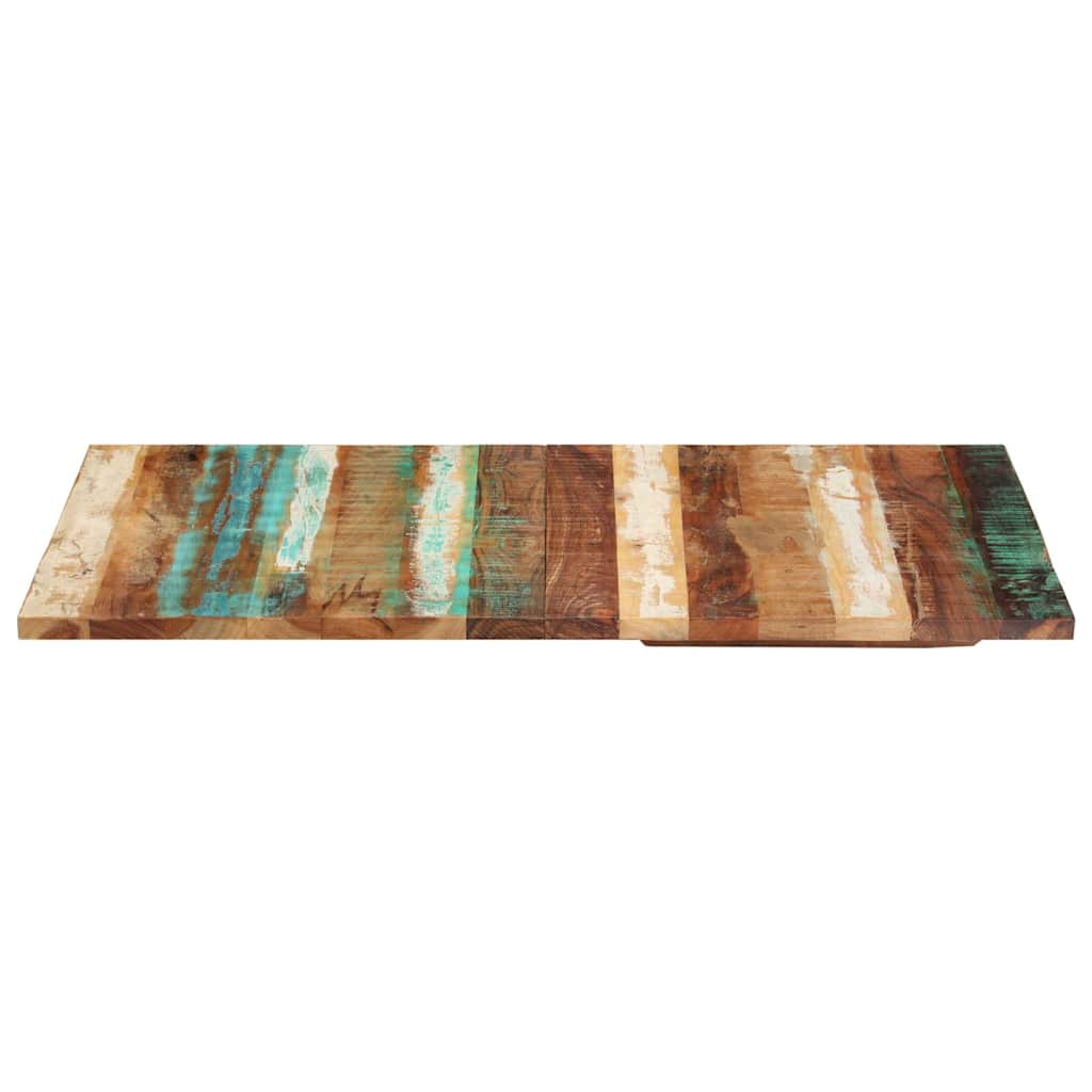 Vidaxl tafelblad rechthoekig 25-27mm 60x120 cm massief gerecycled hout