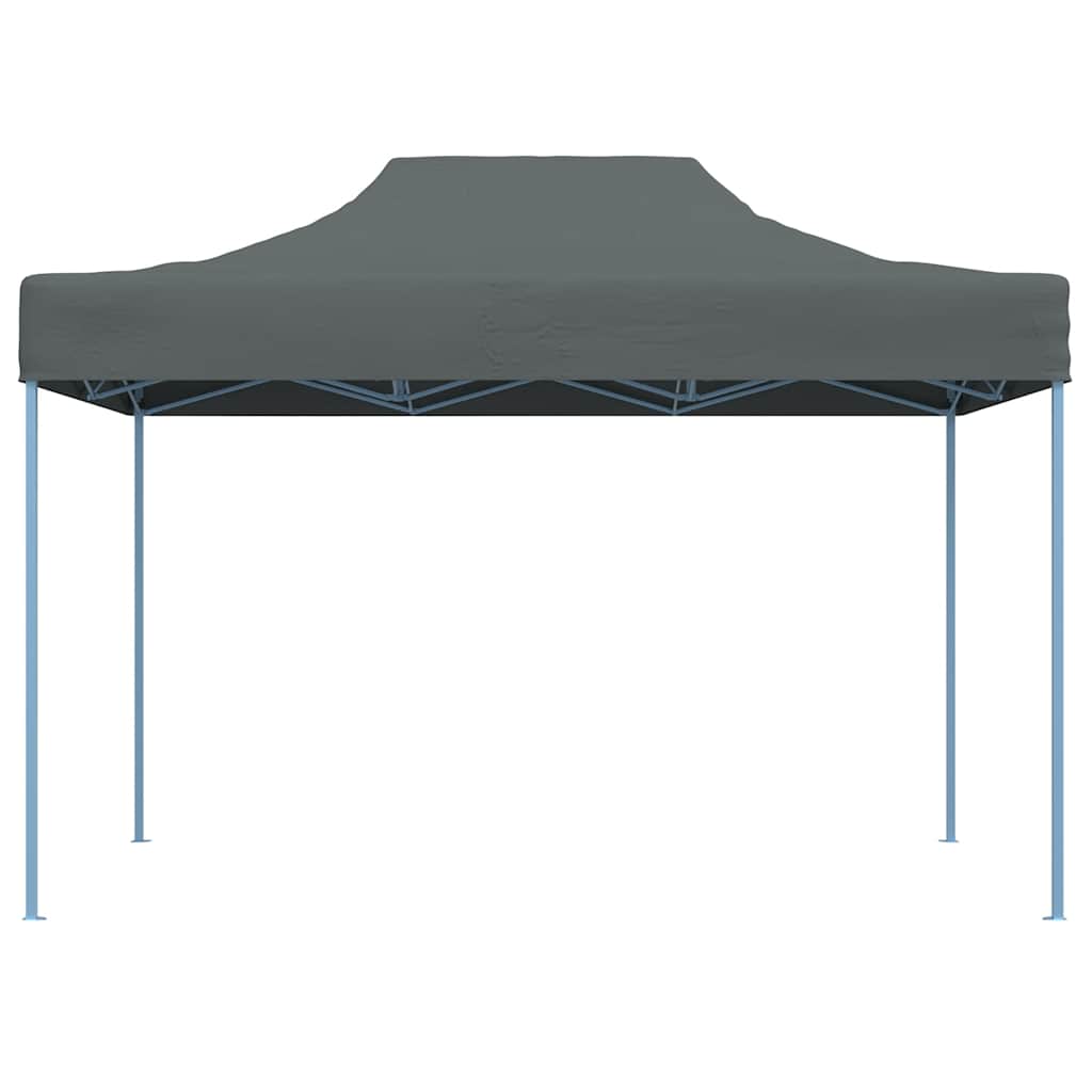 Vidaxl partytent inklapbaar 3x4 m staal antraciet