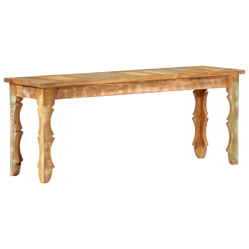 Vidaxl bankje 110x35x45 cm massief gerecycled hout
