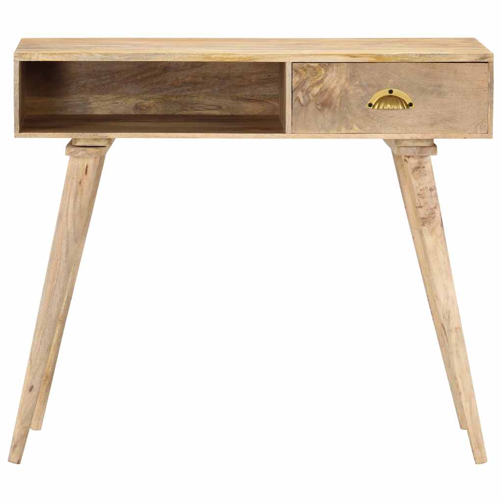 Vidaxl wandtafel 90x45x75 cm massief mangohout