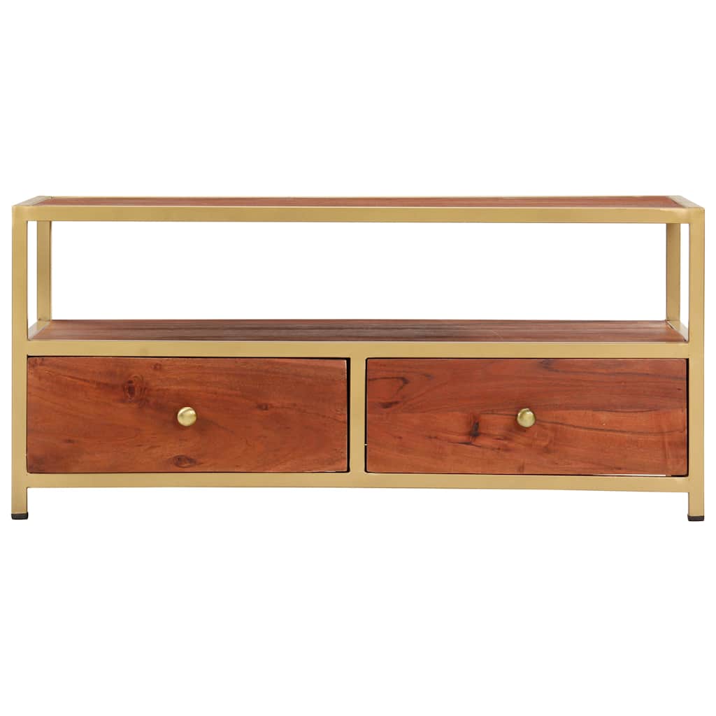 Vidaxl salontafel 90x50x40 cm massief acaciahout