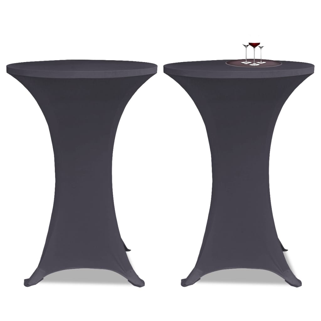 Vidaxl tafelhoes stretch 4 st 60 cm antraciet