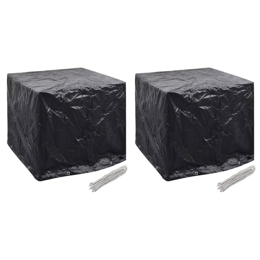 Vidaxl waterreservoirhoezen 2 st 8 ogen 116x100x120 cm