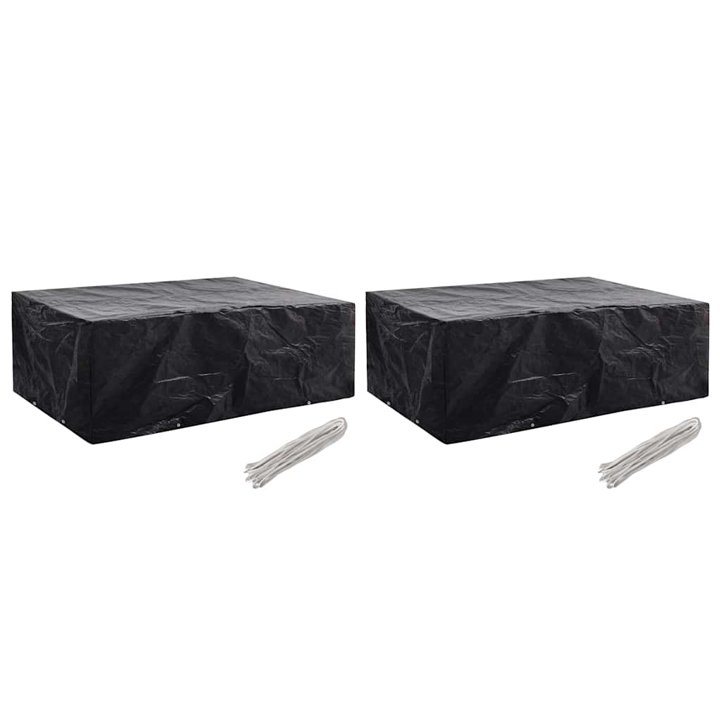 Vidaxl tuinmeubelhoezen 2 st 8 ogen 242x162x100 cm