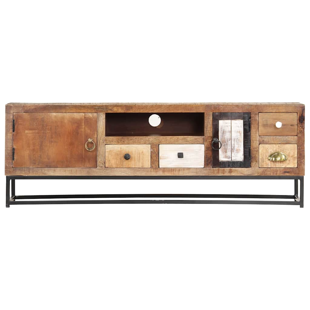 Vidaxl tv-meubel 120x30x40 cm massief gerecycled hout