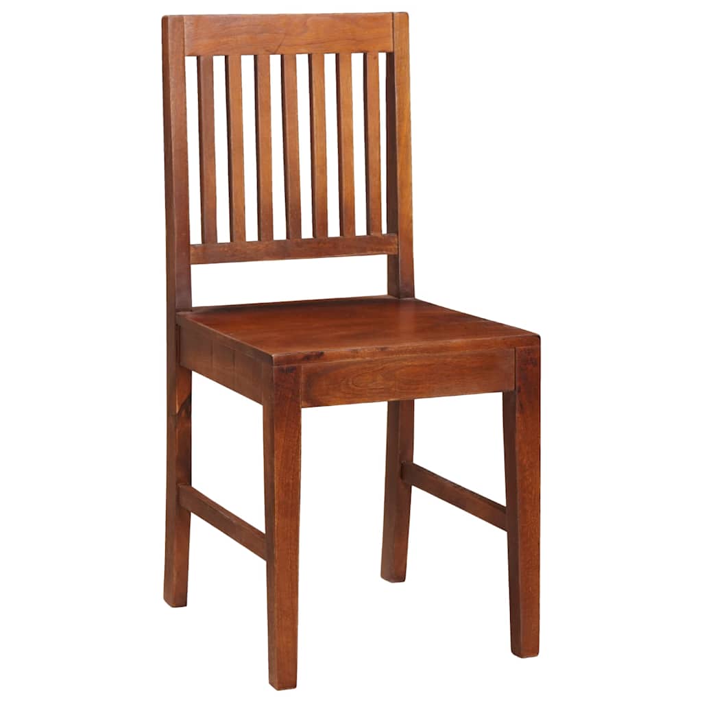 Vidaxl eetkamerstoelen 4 st massief mangohout