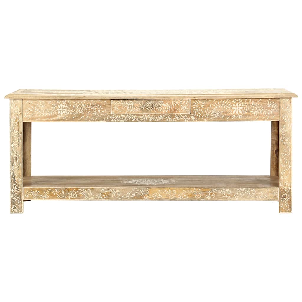Vidaxl salontafel handgeschilderd 110x50x45 cm massief mangohout