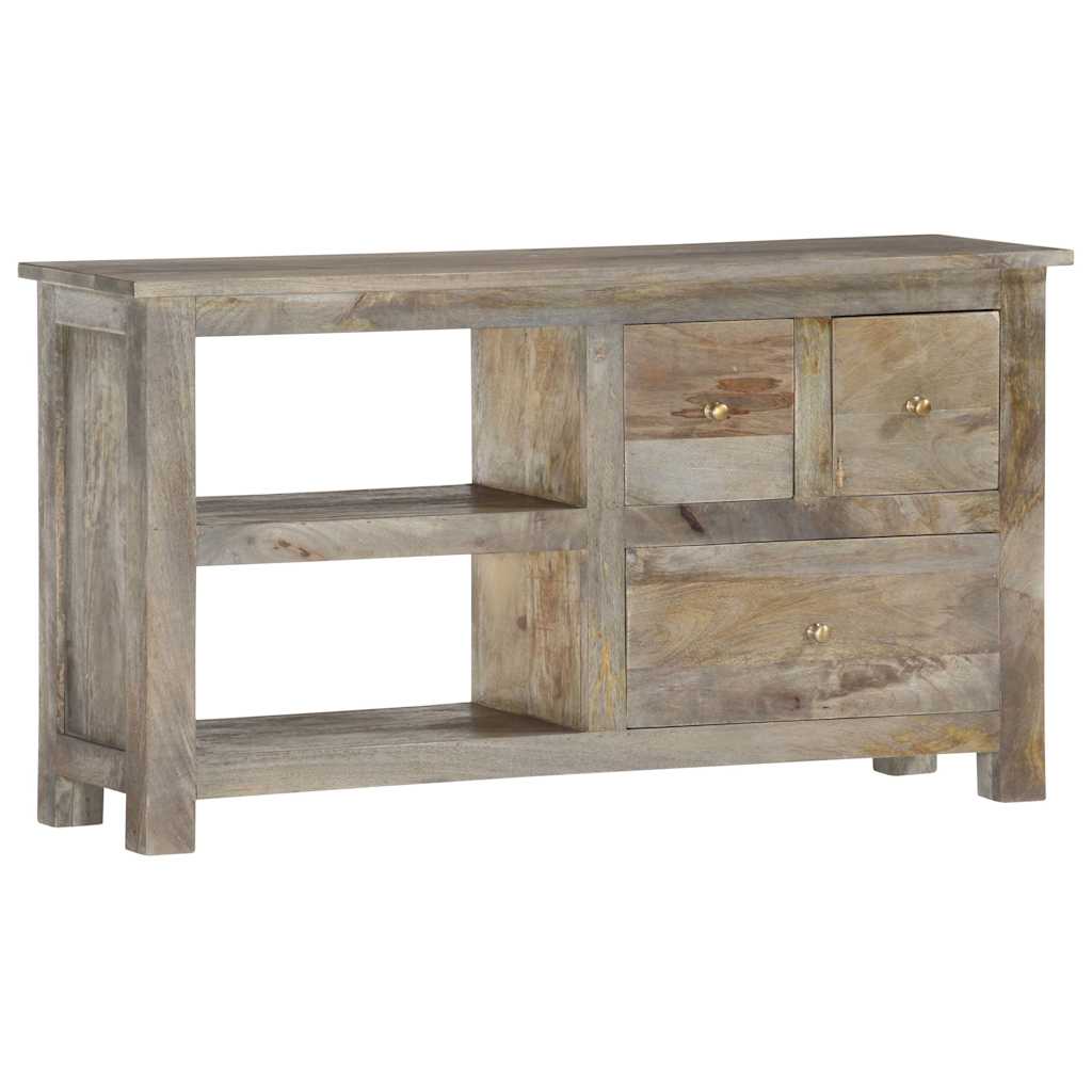 Vidaxl tv-meubel 100x30x55 cm massief mangohout