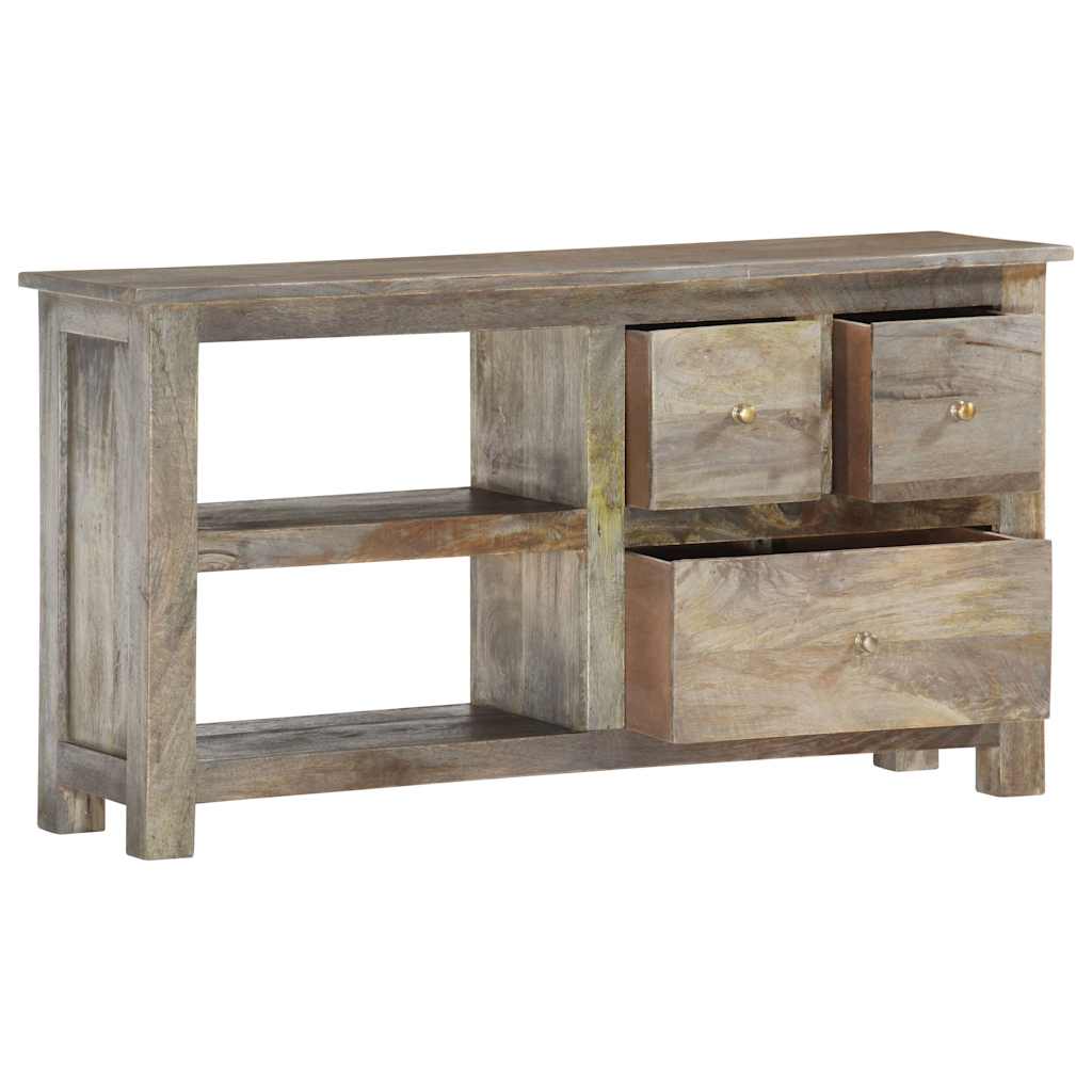 Vidaxl tv-meubel 100x30x55 cm massief mangohout