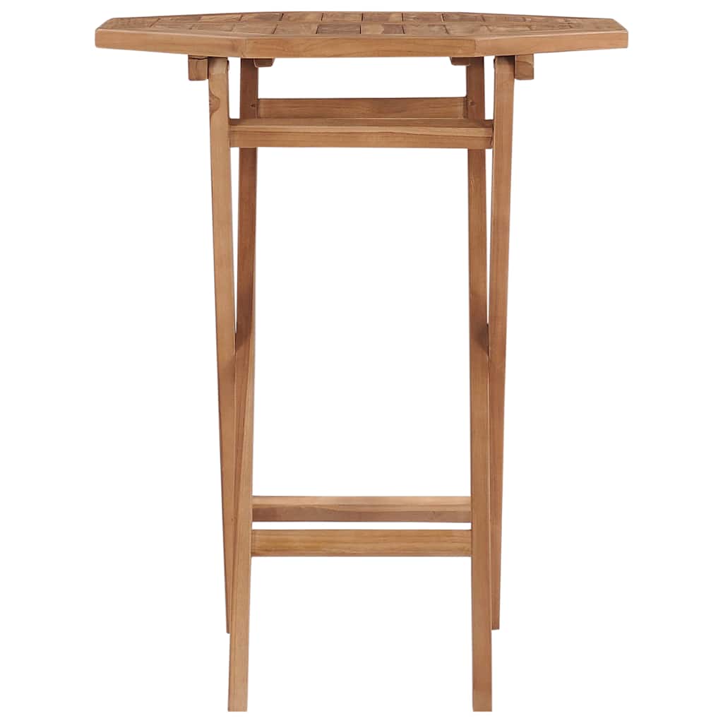 Vidaxl tuintafel inklapbaar 60x60x75 cm massief teakhout
