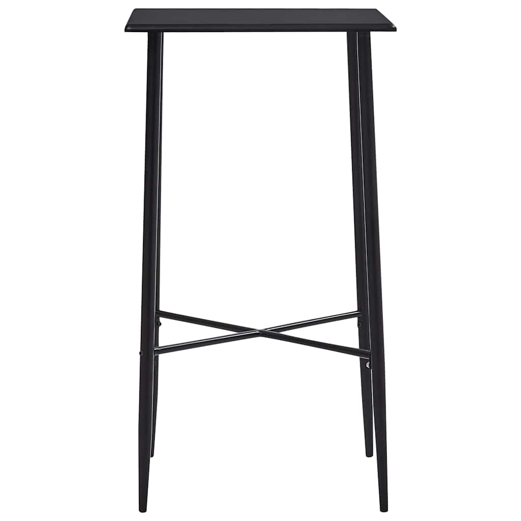 Vidaxl 3-delige barset stof zwart