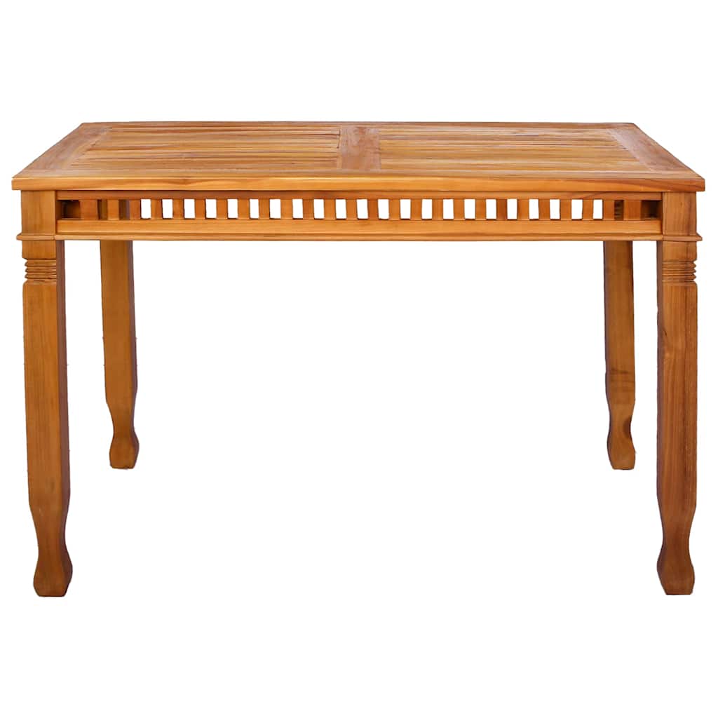 Vidaxl tuintafel 120x65x80 cm massief teakhout