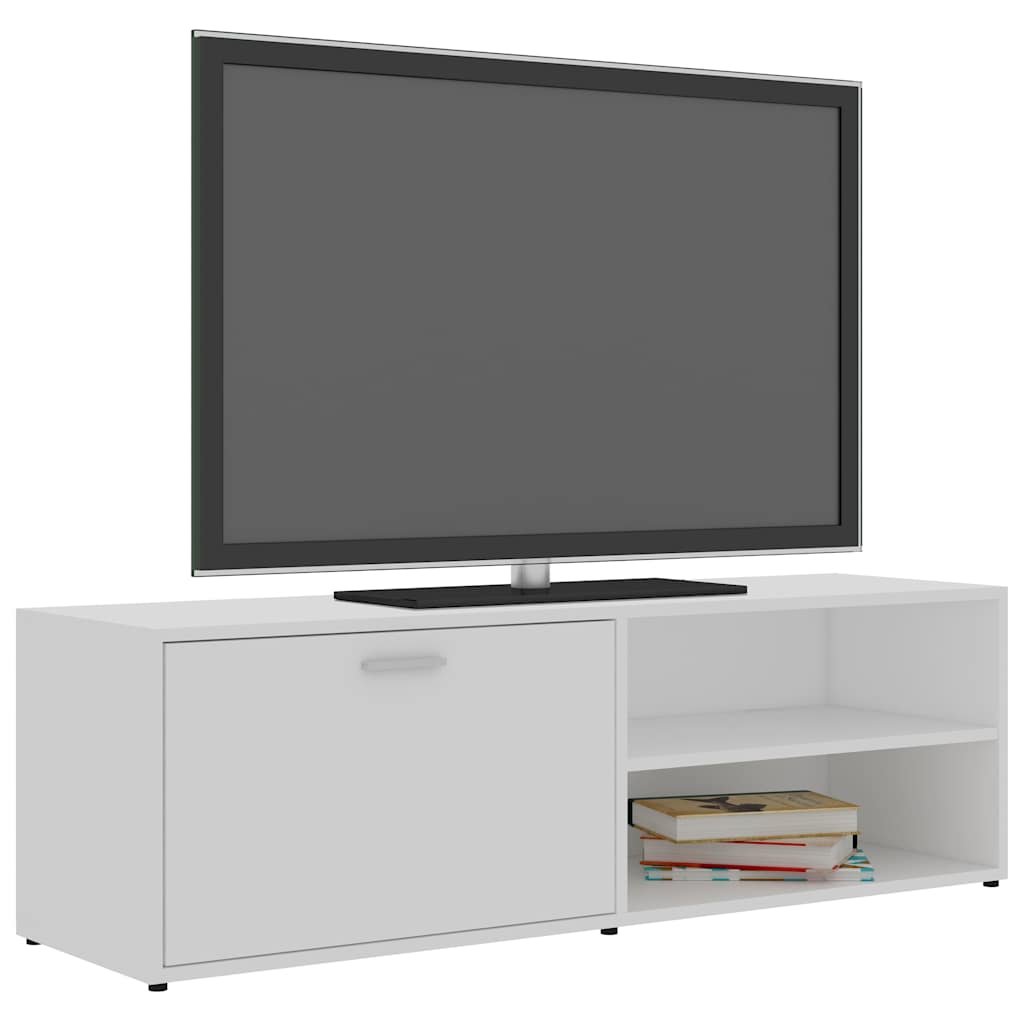 Vidaxl tv-meubel 120x34x37 cm bewerkt hout wit