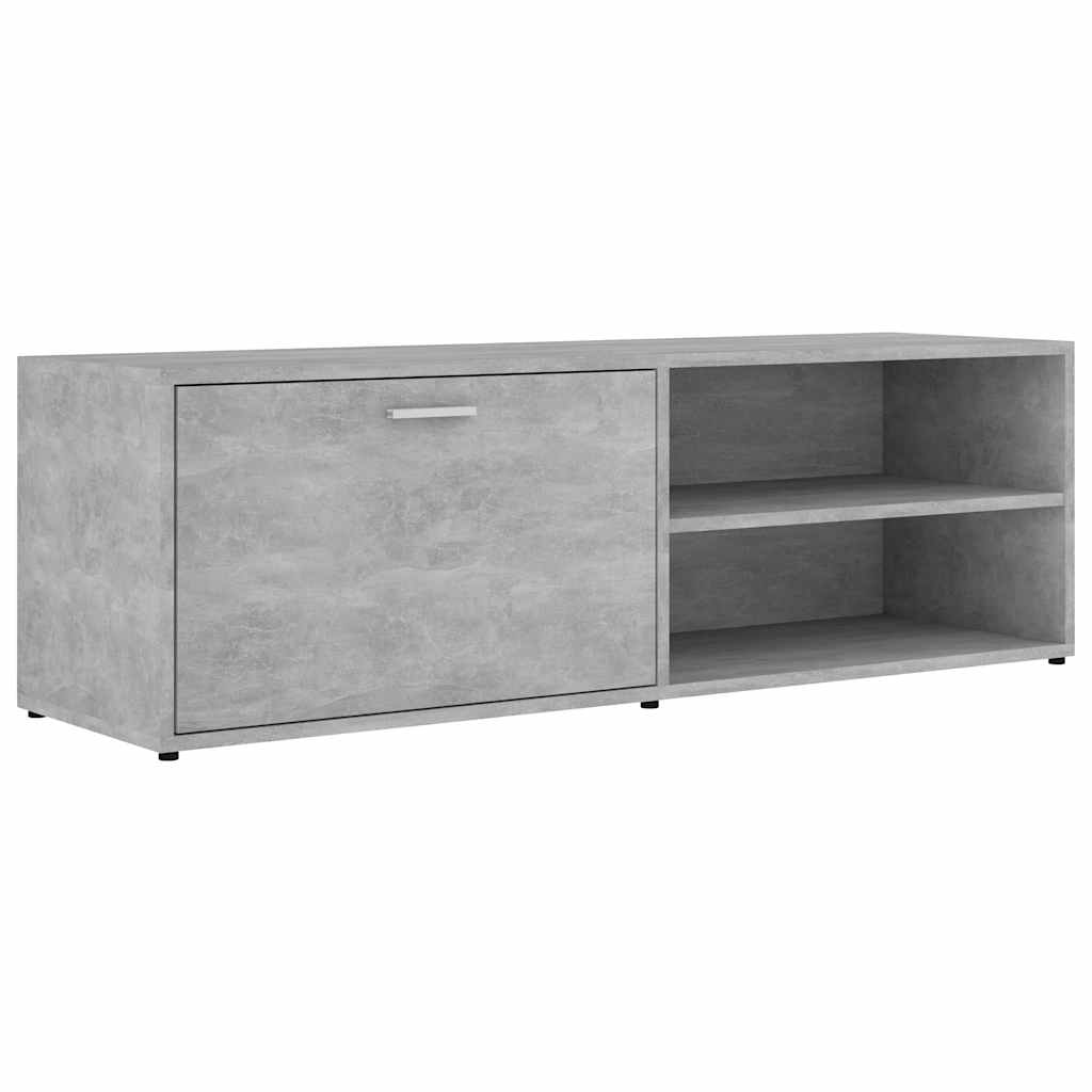 Vidaxl tv-meubel 120x34x37 cm bewerkt hout betongrijs