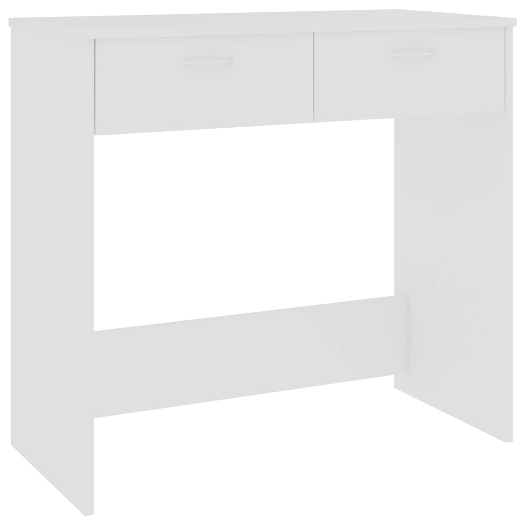 Vidaxl bureau 80x40x75 cm bewerkt hout wit