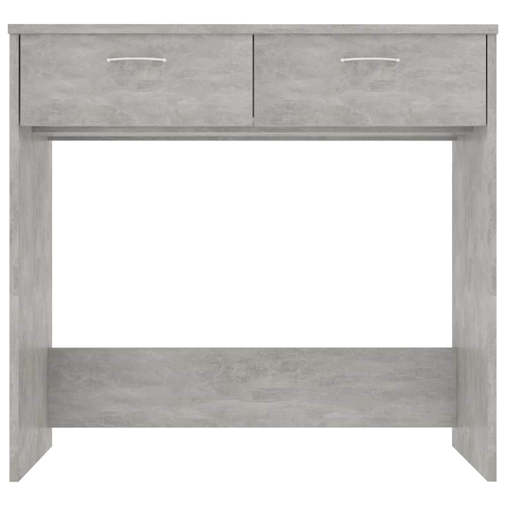 Vidaxl bureau 80x40x75 cm bewerkt hout betongrijs