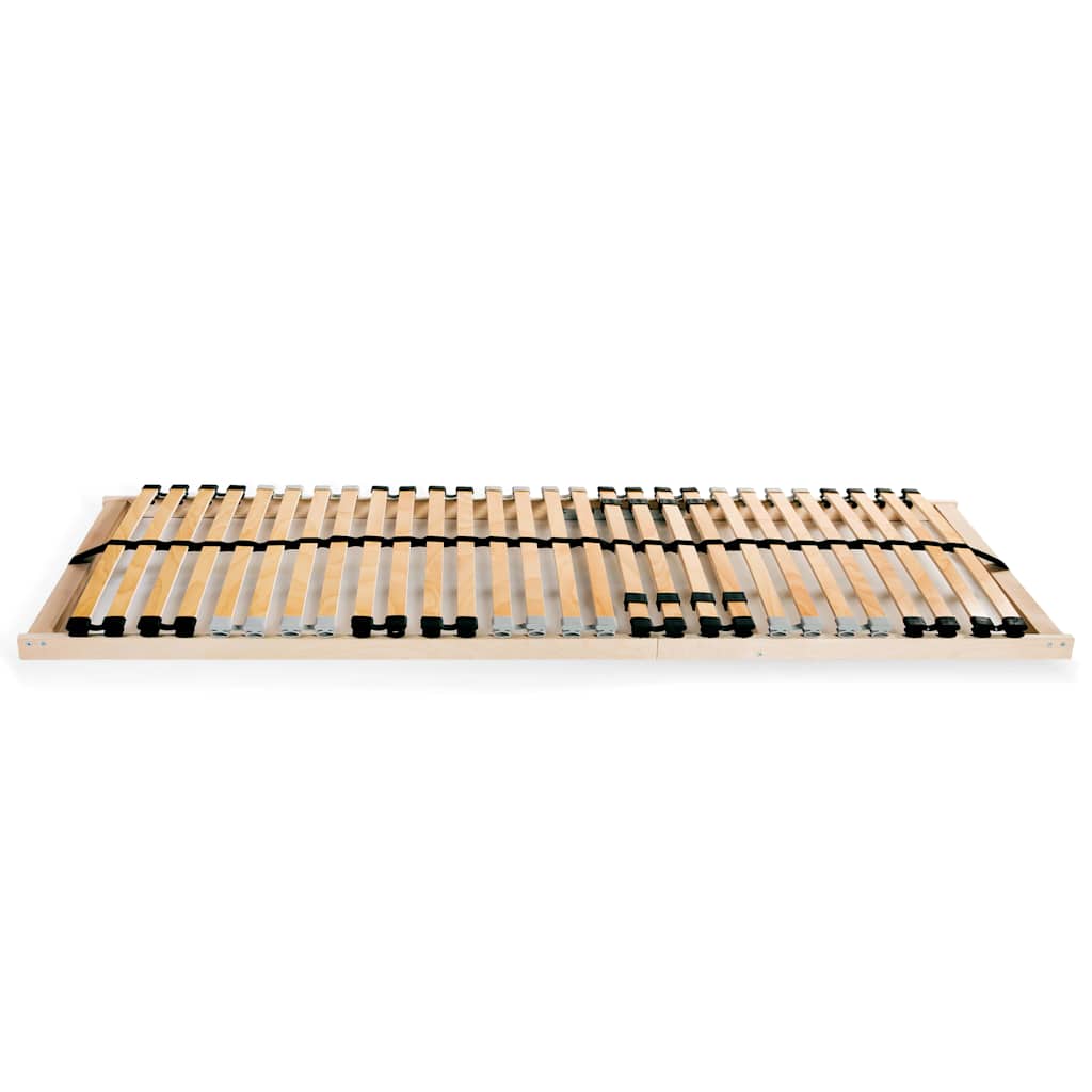 Vidaxl lattenbodems 2 st met 28 latten 7 zones 90x200 cm