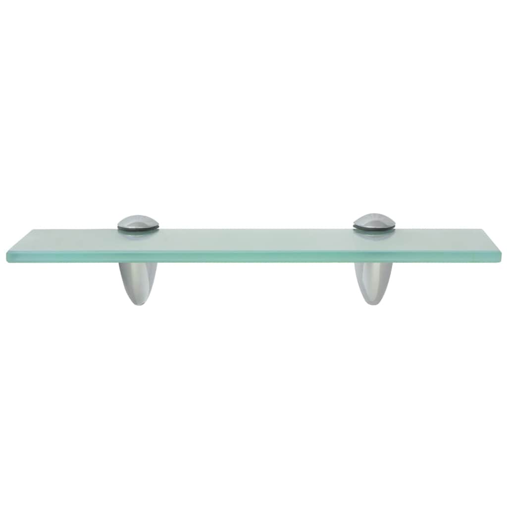 Vidaxl schappen zwevend 2 st 30x10 cm 8 mm glas