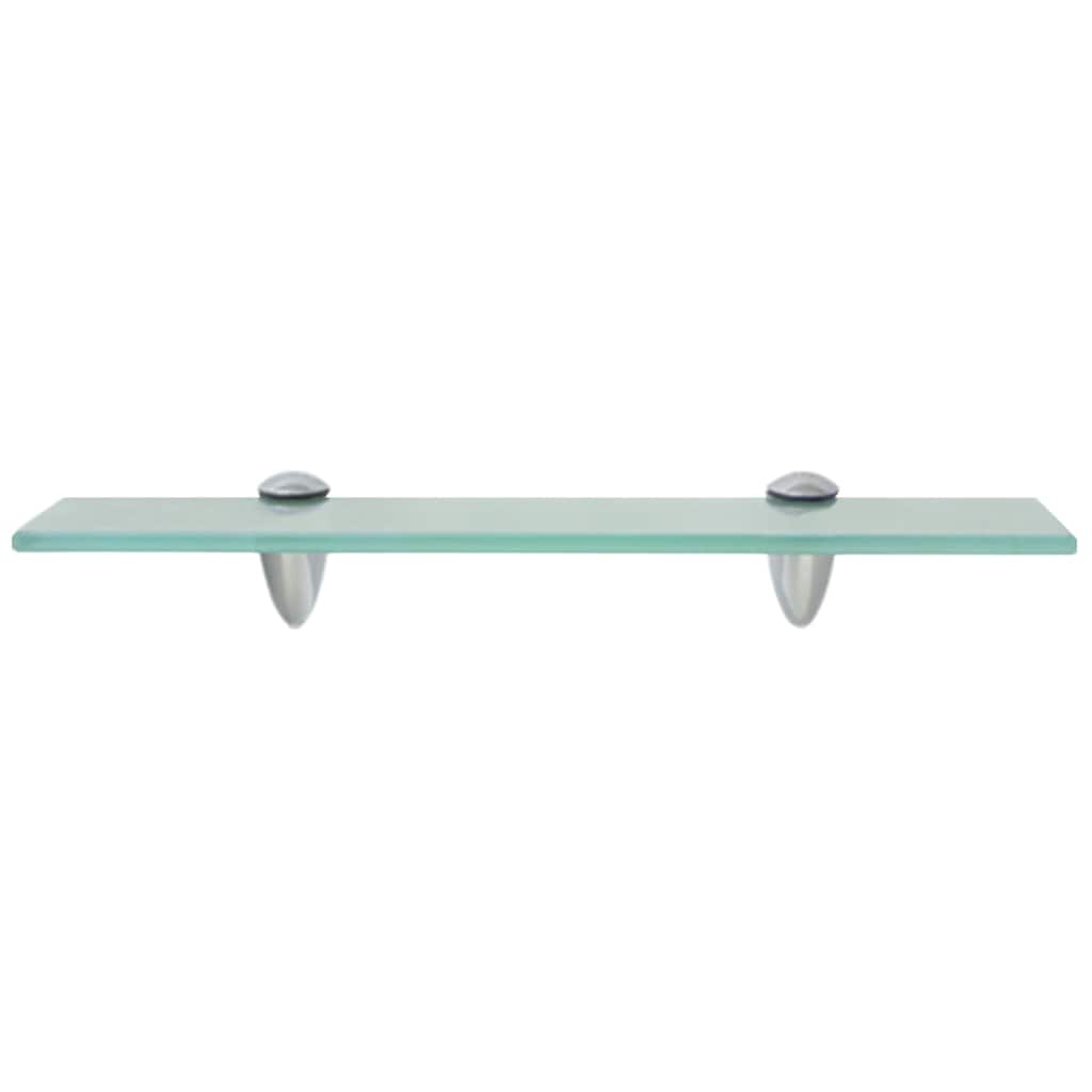 Vidaxl schappen zwevend 2 st 40x10 cm 8 mm glas