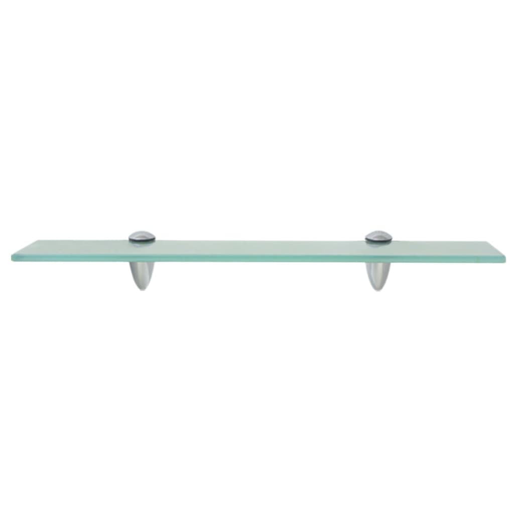 Vidaxl schappen zwevend 2 st 50x10 cm 8 mm glas
