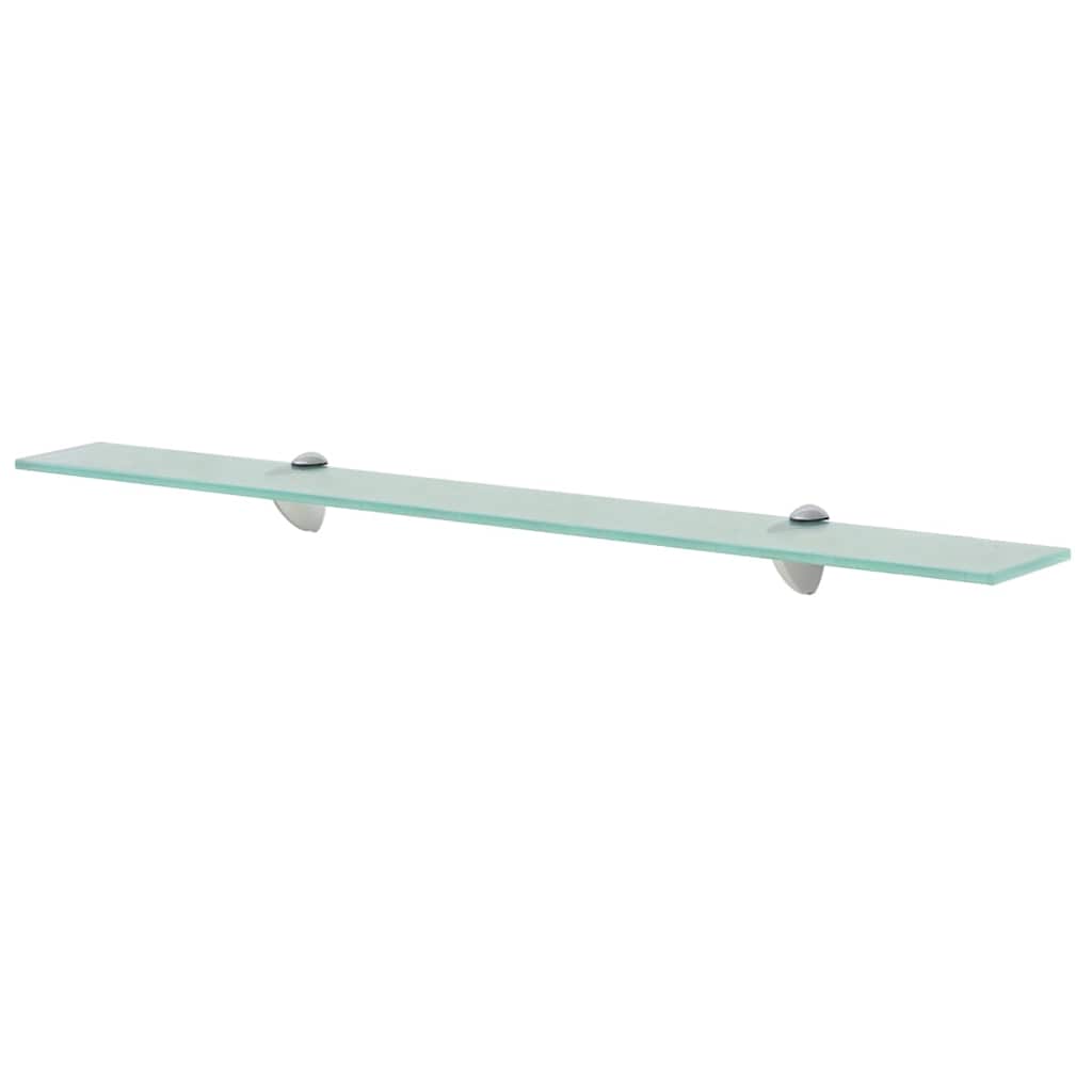 Vidaxl schappen zwevend 2 st 80x10 cm 8 mm glas
