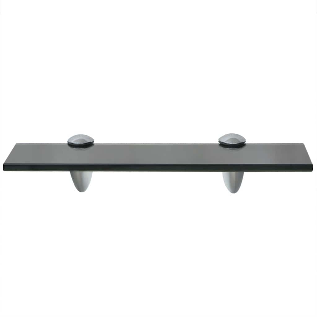 Vidaxl schappen zwevend 2 st 30x10 cm 8 mm glas