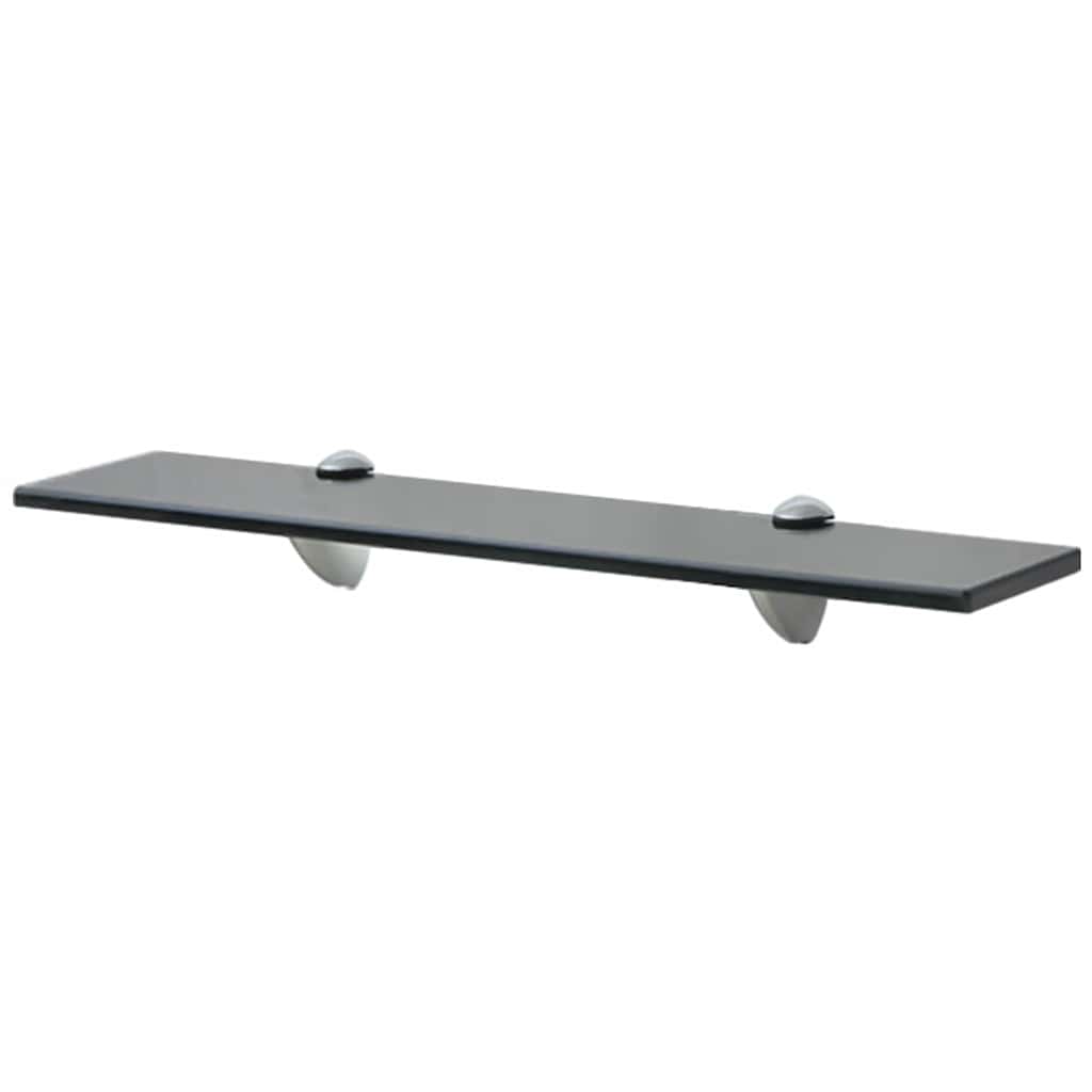 Vidaxl schappen zwevend 2 st 50x10 cm 8 mm glas