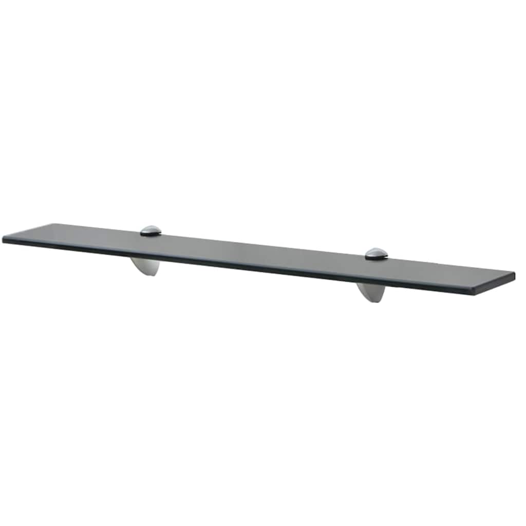 Vidaxl schappen zwevend 2 st 70x10 cm 8 mm glas