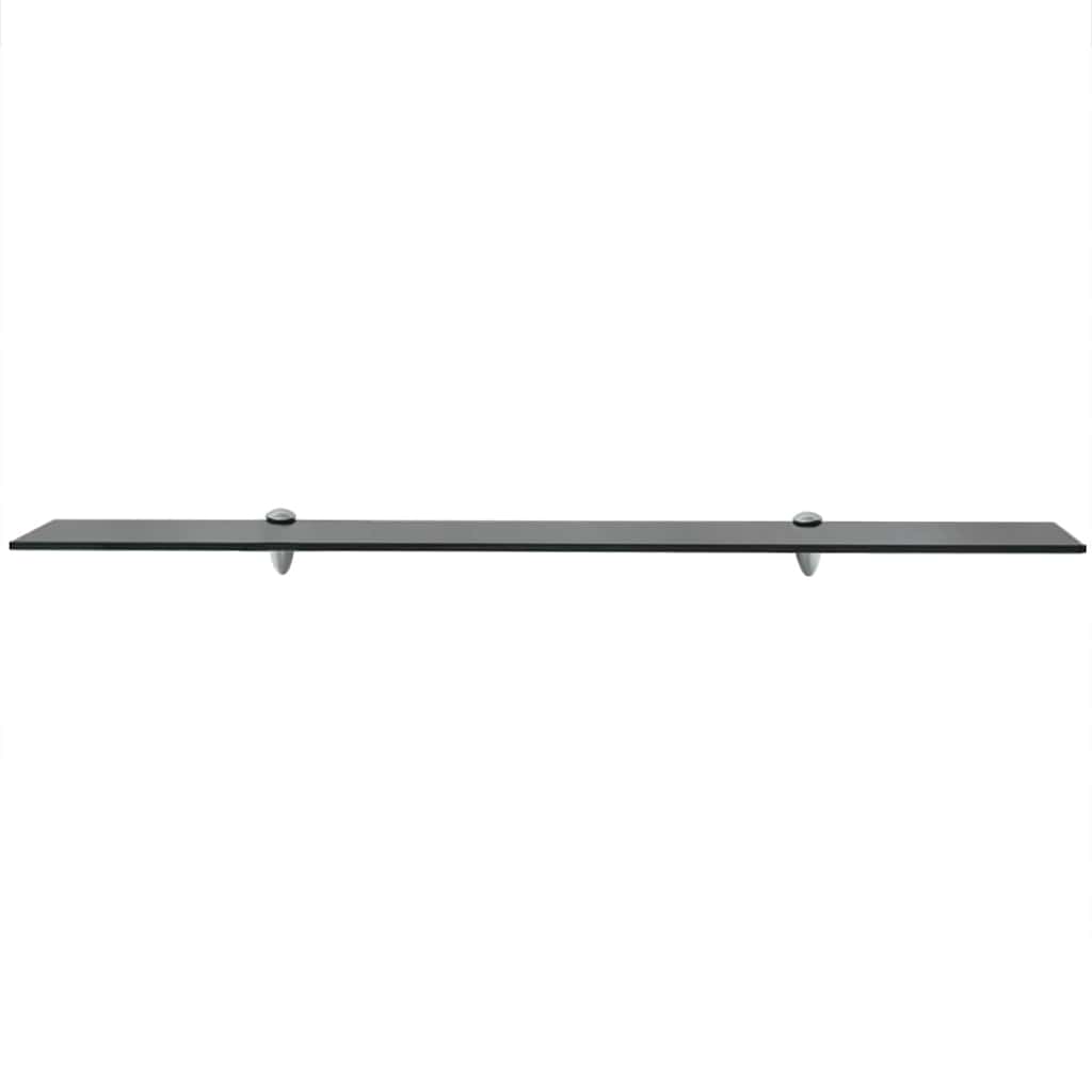 Vidaxl schappen zwevend 2 st 100x10 cm 8 mm glas