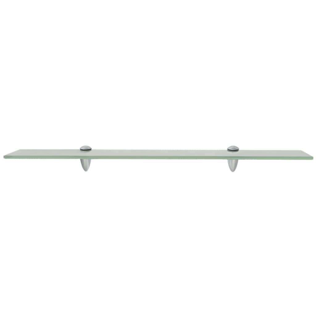 Vidaxl schappen zwevend 2 st 70x10 cm 8 mm glas