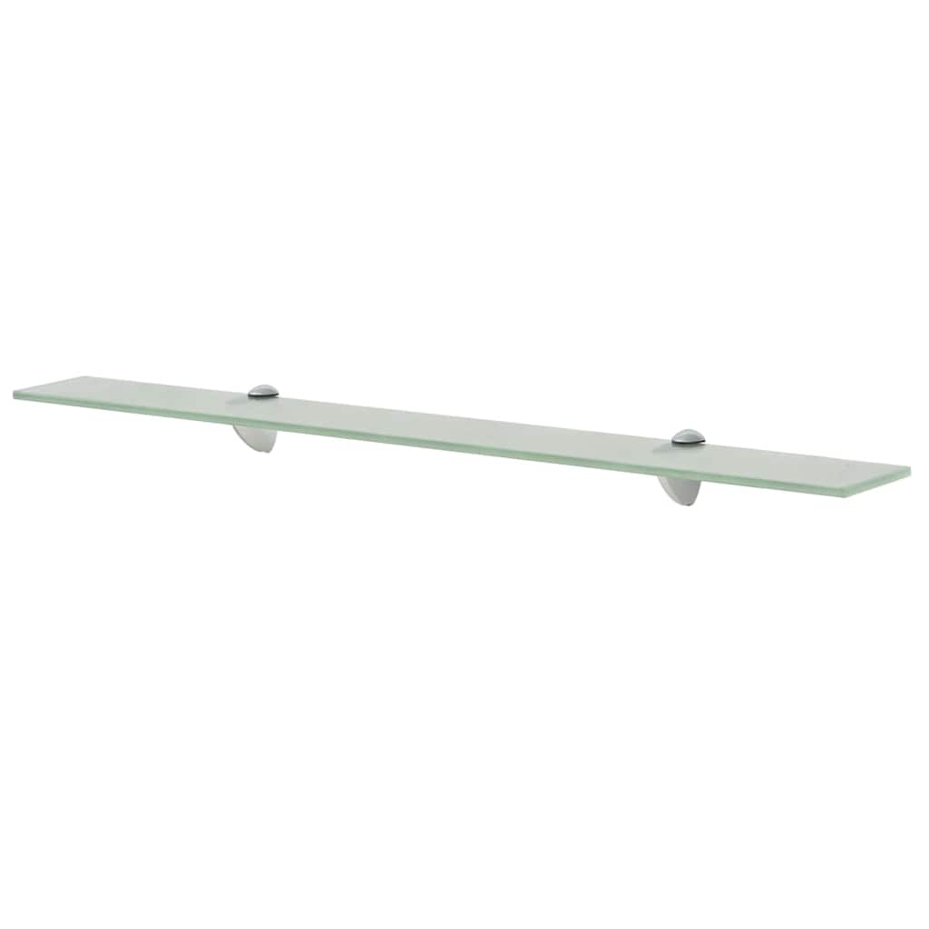 Vidaxl schappen zwevend 2 st 80x10 cm 8 mm glas