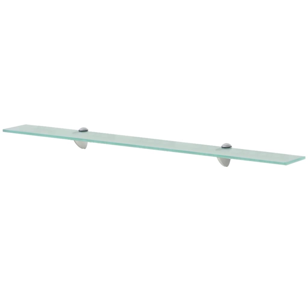Vidaxl schappen zwevend 2 st 90x20 cm 8 mm glas