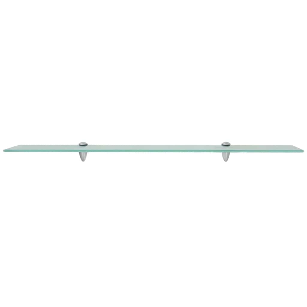 Vidaxl schappen zwevend 2 st 90x20 cm 8 mm glas