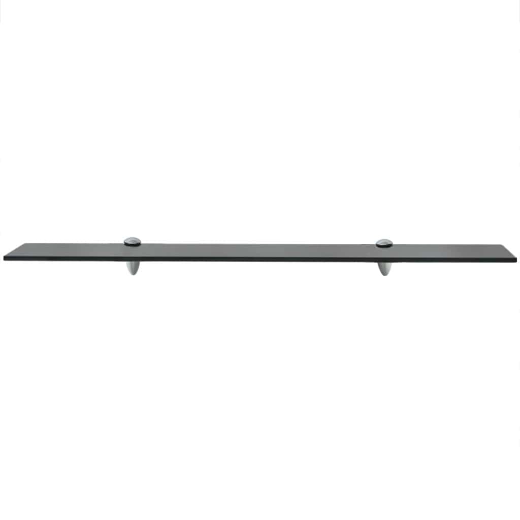 Vidaxl schappen zwevend 2 st 80x20 cm 8 mm glas