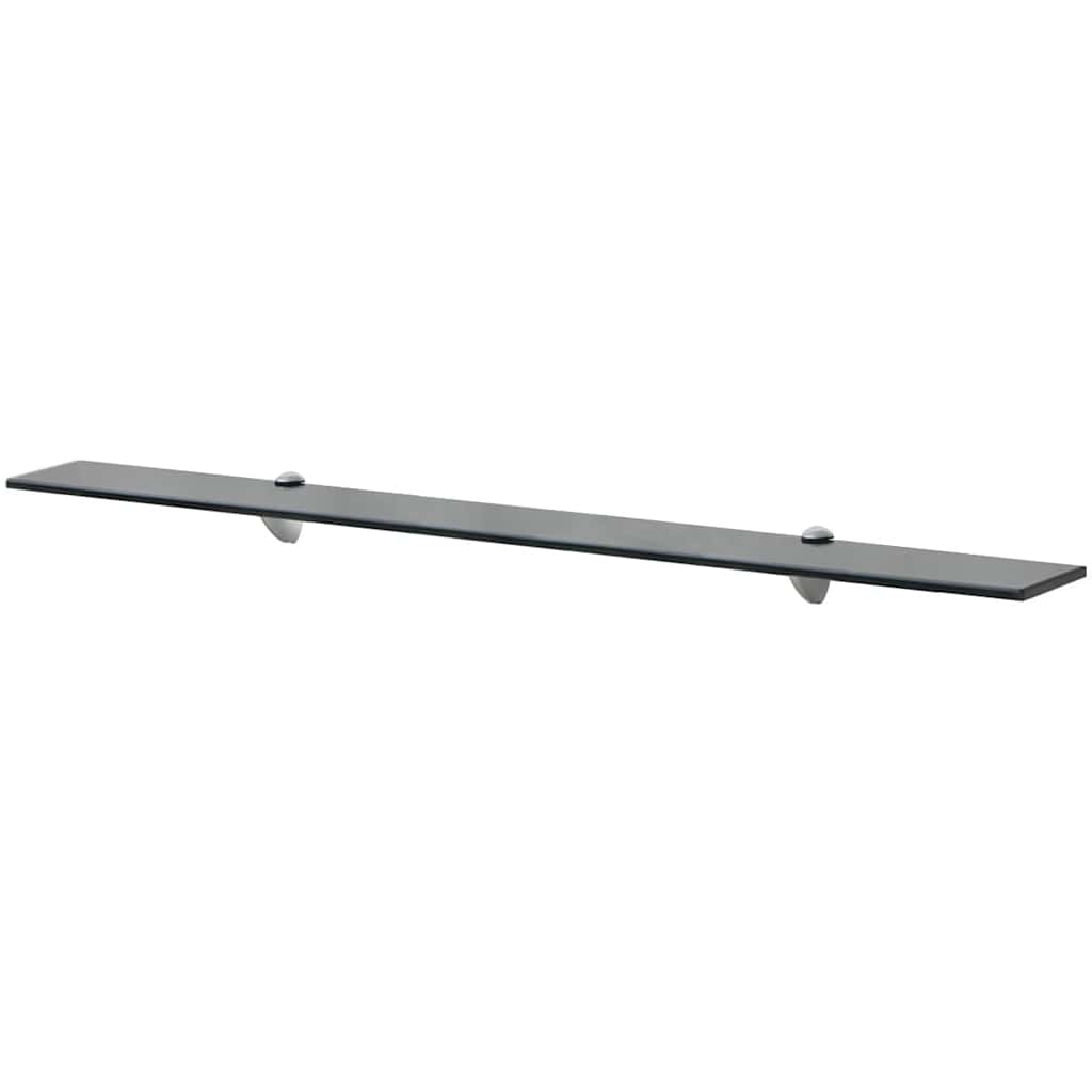 Vidaxl schappen zwevend 2 st 100x20 cm 8 mm glas
