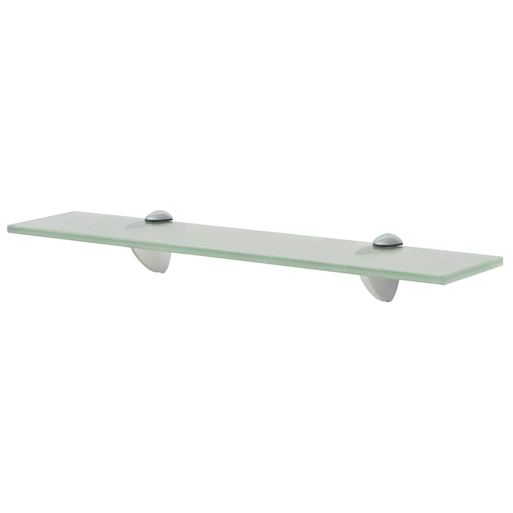 Vidaxl schappen zwevend 2 st 50x20 cm 8 mm glas