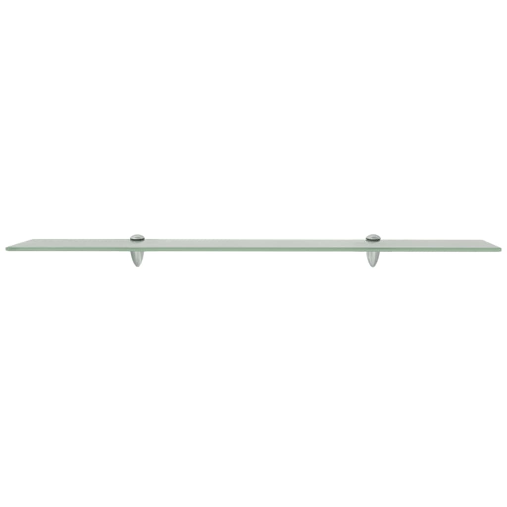 Vidaxl schappen zwevend 2 st 90x20 cm 8 mm glas