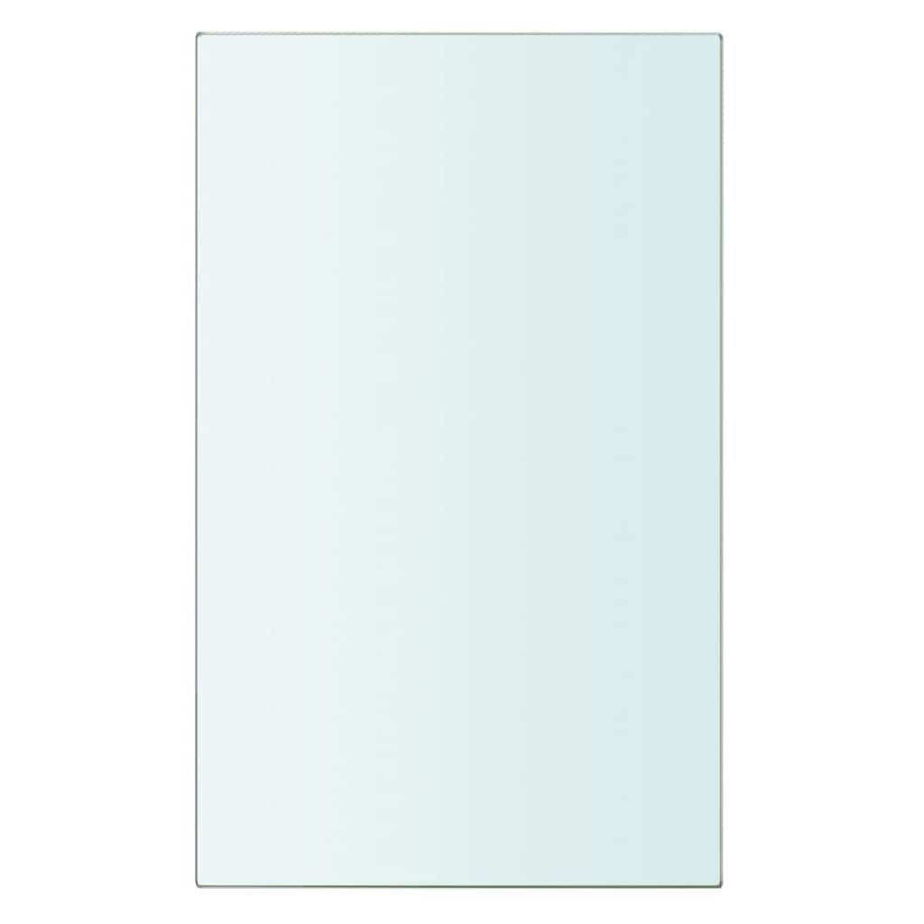 Vidaxl schappen 2 st 20x12 cm glas transparant