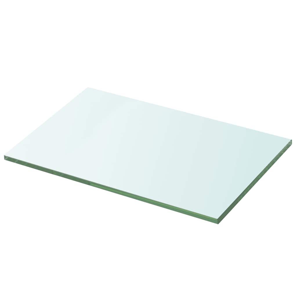 Vidaxl schappen 2 st 30x15 cm glas transparant